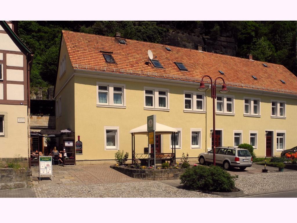 Pension Schwarz Bad Schandau Exterior foto